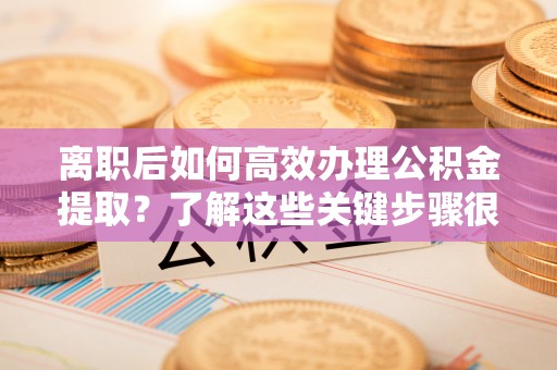 古浪离职后如何高效办理公积金提取？了解这些关键步骤很重要！