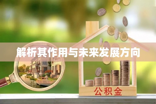 古浪解析其作用与未来发展方向
